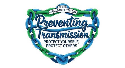 July 28 – World Hepatitis Day, Lettering