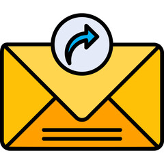 Forwarding Vector Icon Design