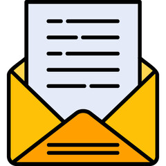 Write Mail Vector Icon Design