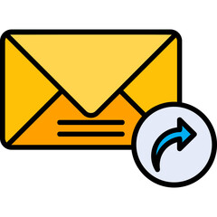 Forwarding Vector Icon Design