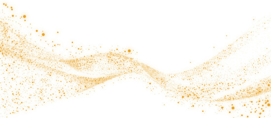 abstract golden particle background