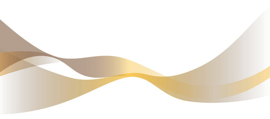 abstract golden waves background