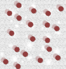 red fabric texture