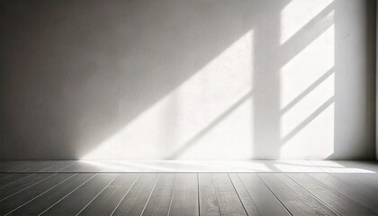  Minimal abstract light gray background for product presentation. Soft shadow and light from 