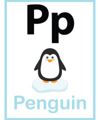P for penguin vector.eps