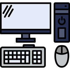 Computer Vector Icon Design