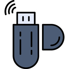 Usb Modem Vector Icon Design