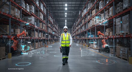 Autonomous Warehouse Management: A Futuristic Vision of Logistics