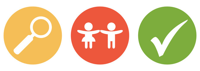 Angebote für Kinder suchen und finden - Button Banner