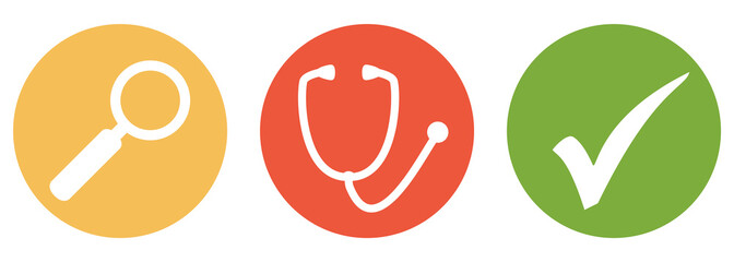 Doktor suchen und finden - Button Banner