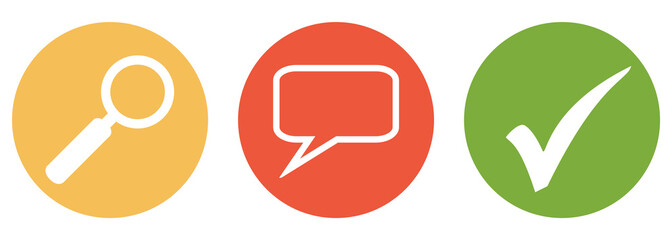 Kommentare suchen und finden - Button Banner