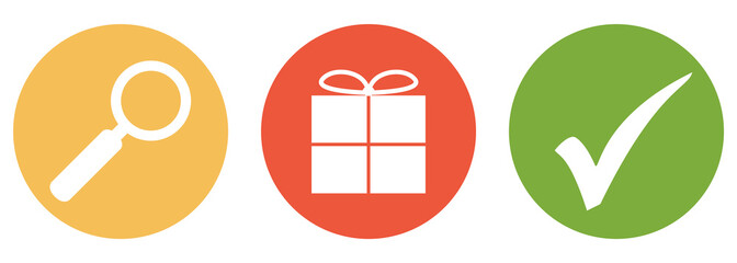 Geschenke suchen und finden - Button Banner