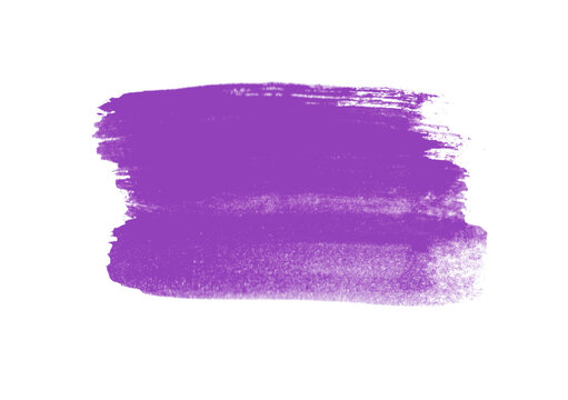 Handgemalte Pinselfl&auml;che in lila als Hintergrund