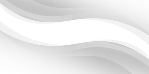 Vector gray line background curve element with white space for text and message design, overlapping layers, vector, modern abstract design vector. eps 10