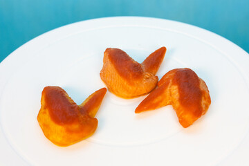 Creative Handmade Soap Shape of Fried Chicken Wings for a Unique Gift.