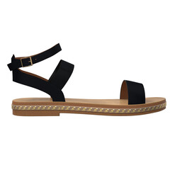 WOMEN'S FLAT HEEL SANDAL high quality 3d realistic rendering