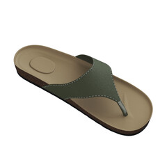 WOMEN'S FLAT HEEL SANDAL high quality 3d realistic rendering