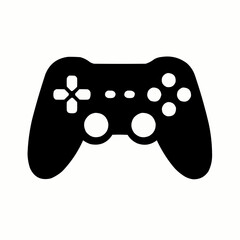 Gaming controller: joystick gamepad for fun video game entertainment © MS