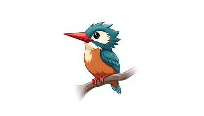 kingfisher cartoon