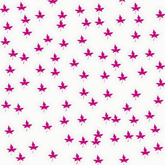 Colorful Christmas decoration seamless pattern featuring pink hearts and stars background with a festive texture