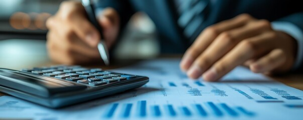 Financial advisory services in a consultancy office, Asian advisor presenting an investment plan to clients, Generative AI