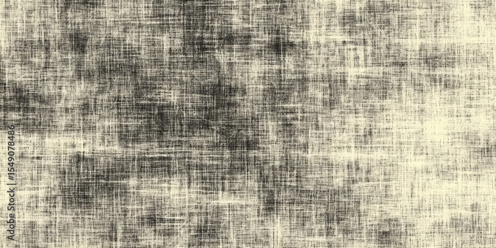 Poster abstract textured background with vintage worn fabric look in neutral tones for design