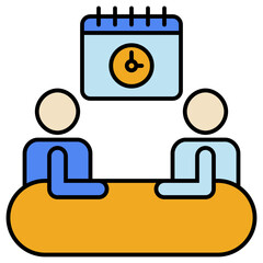 Meeting Time and Date icon