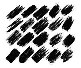 set of brush bundle strock designs