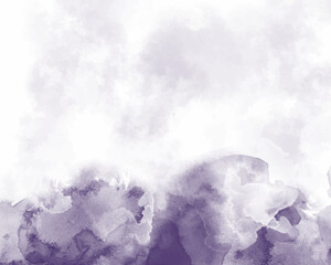 Abstract colorful watercolor for background. Digital art painting. Design for your date, postcard, banner, wedding invitation card