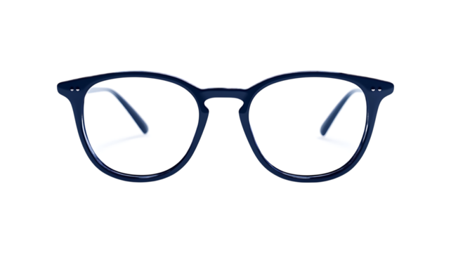 Stylish Tortoiseshell Reading Glasses Transparent Background.