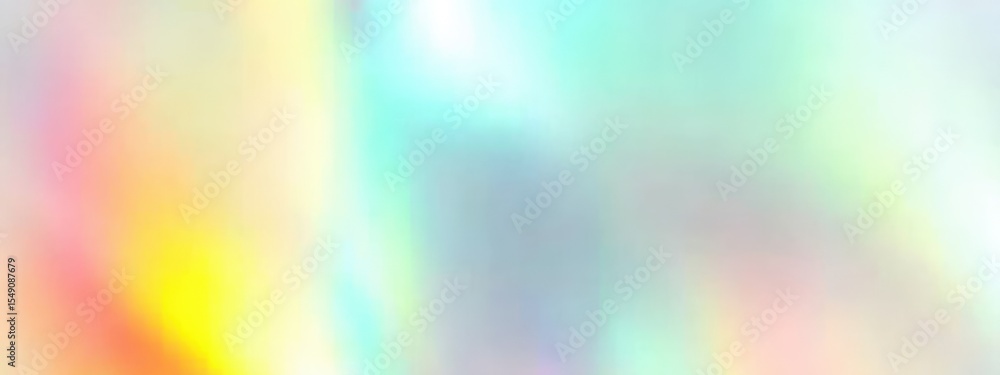 Poster Abstract colorful background with vibrant pastel hues and smooth gradient blending