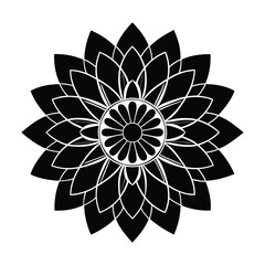 abstract flower vector illustration