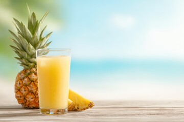 Pineapple Juice by the Beach