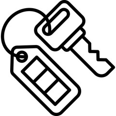 Car Key Icon