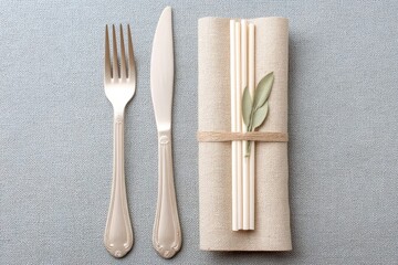 Celebration of Juneteenth With Festive Party Table Setting Featuring Themed Utensils and Decor