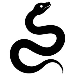 Fototapeta premium black snake vector