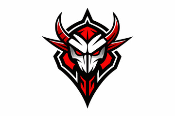 Stylized black tribal tattoo design featuring sharp curves, pointed edges, and an abstract flame-like form. This bold and symmetrical vector graphic is ideal for tattoo templates,