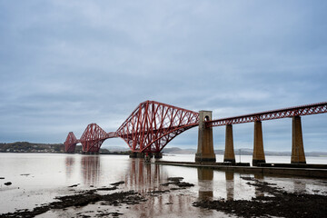 Ponte Forth vicino a Edimburgo, Scozia