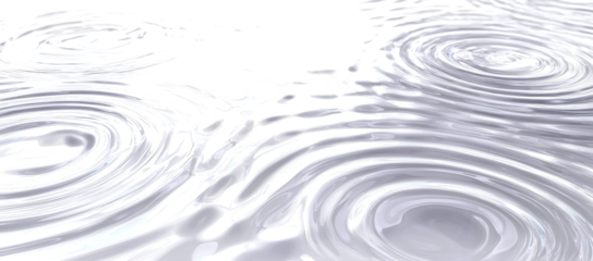 Abstract blue transparent water surface texture natural ripple background. clear water wave texture on transparent background Sunlight effect on surface of defocus blurred water. summer or spa concept