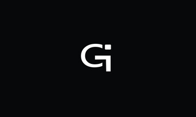 GI G, I ,abstract, letters, logo, monogram, style, symbols, ambitions, icons, 
