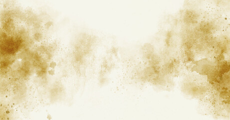 Abstract watercolor art background template. beige and brown watercolor backdrop empty space for text, banner, presentation or product display graphic design