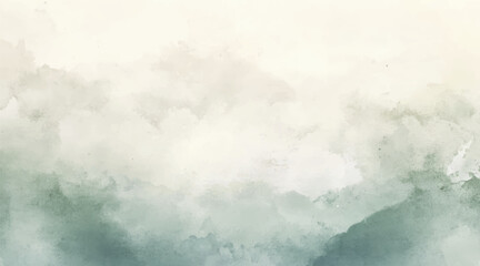 Abstract watercolor art background template. green and brown watercolor backdrop empty space for text, banner, presentation or product display graphic design