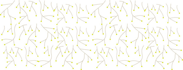 식물 줄기 사각 배경