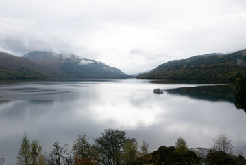 Vista Panoramica del Loch Lomond, Scozia