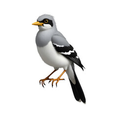 Fototapeta premium seagull on white background