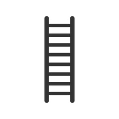 Step ladder icon isolated on transparent background