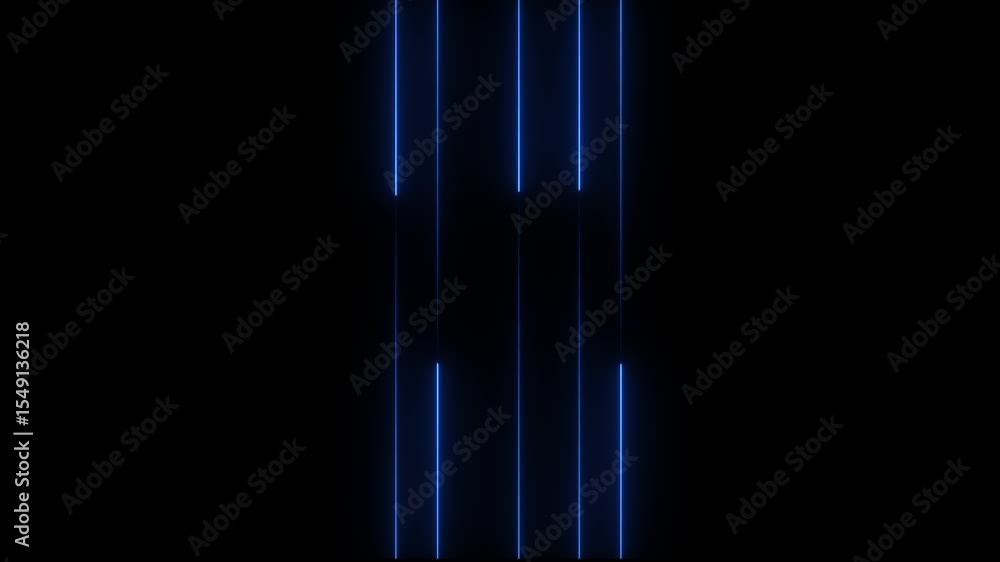 Poster abstract geometric saber line pattern animation backgrounds on black screen abstract geometric saber