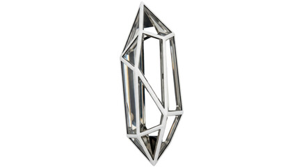 Isolated Clear Crystal