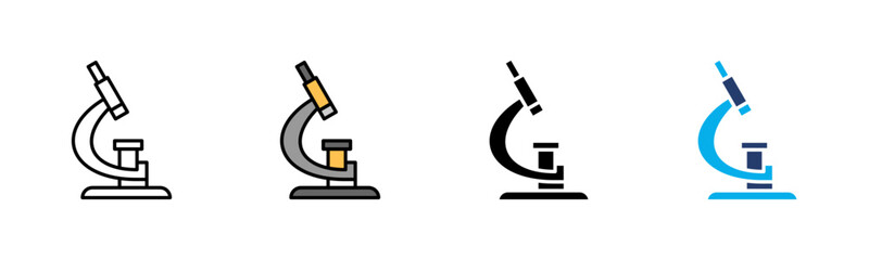 Research icon sheet multiple style collection