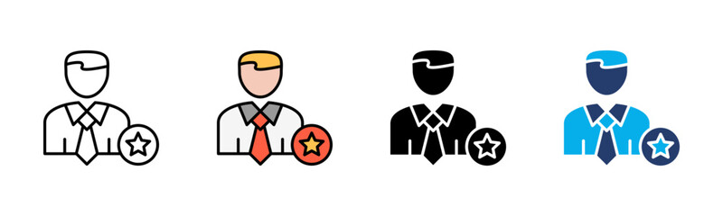 Expert icon sheet multiple style collection